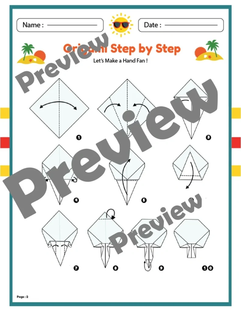 Easy Origami Step-by-Step Instructions