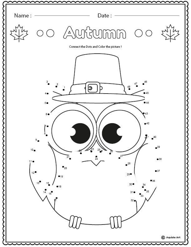 Autumn Dot to Dot