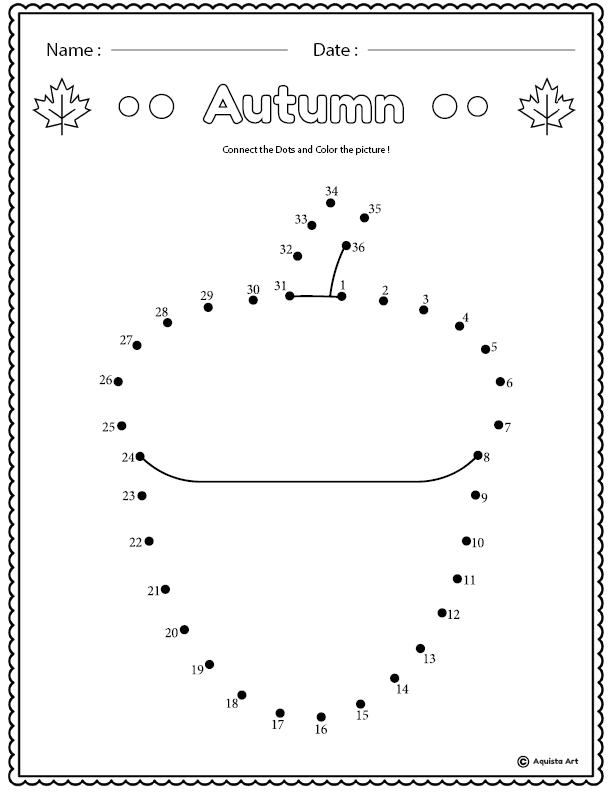 Autumn Dot to Dot