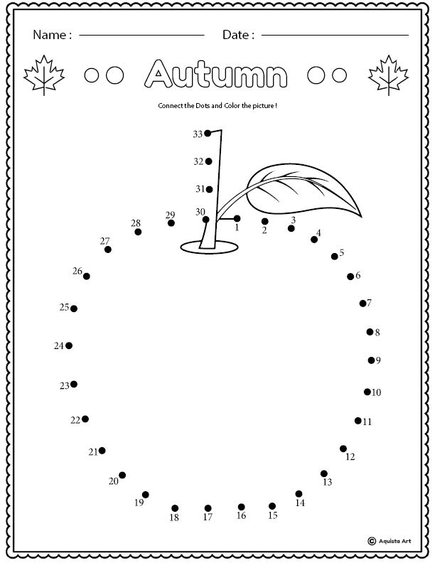 Autumn Dot to Dot